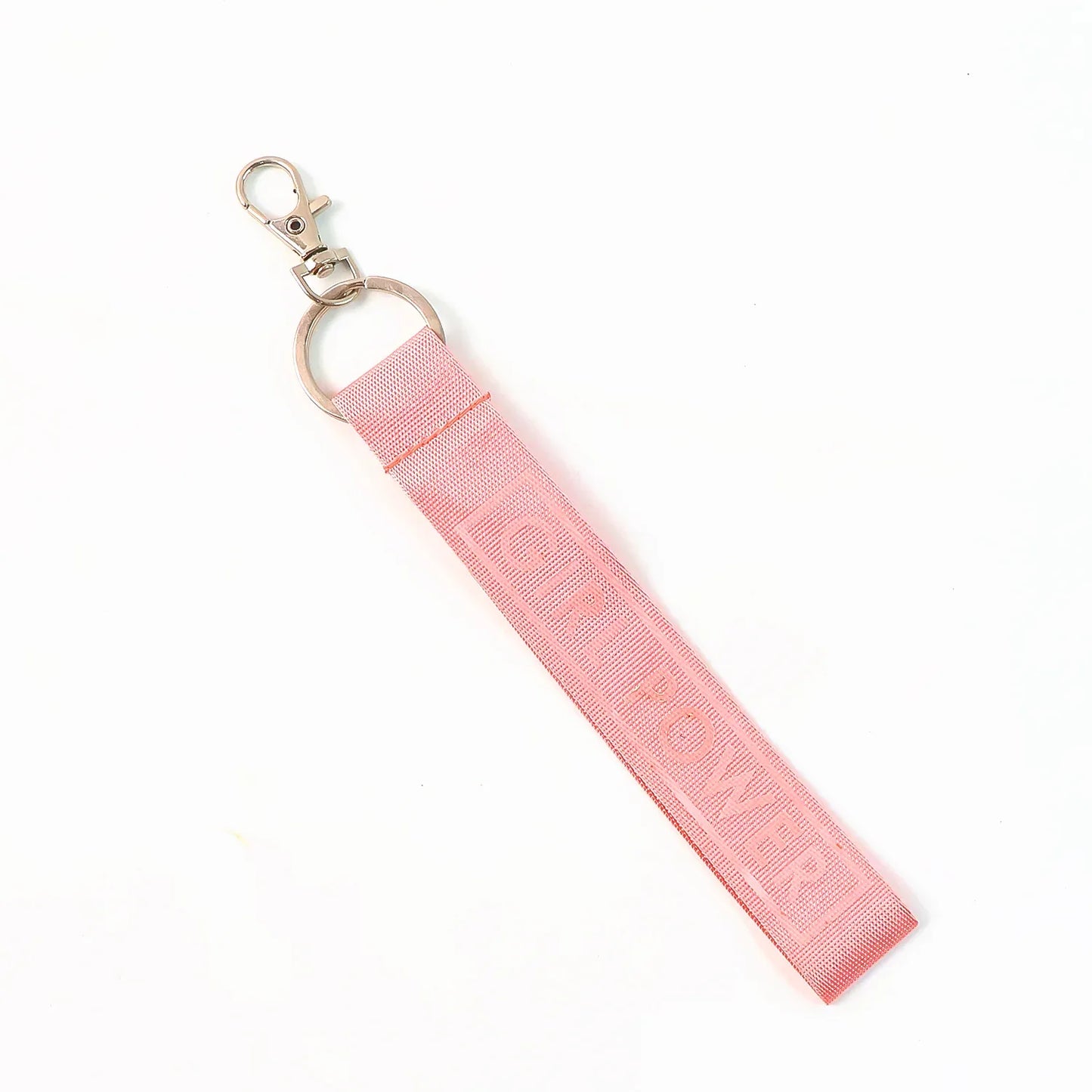 Fabric Ribbon Keychain (1 Pc Mix Color) - Zidbik