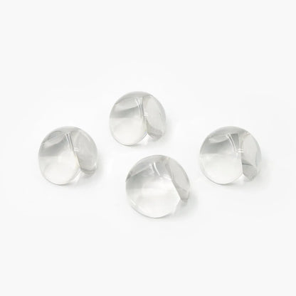 7423 Corner Guards Clear Corner Protectors High Resistant Adhesive (Pack Of 4pc) - Zidbik