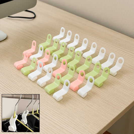 Multi-color Hanger Connector Hooks (30 Pc) - Zidbik