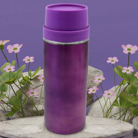 12765 Stainless Steel Water Bottle Leak Proof Rust Proof Hot Cold Drinks Gym Sipper Bpa Free Food Grade Quality Steel Fridge Bottle For Office Gym School (500 Ml Approx) - Zidbik