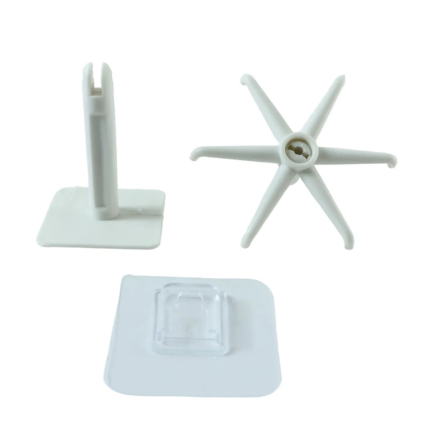 4644 360 Rotating Folding Hook Self-adhesive Waterproof Wall Mounted Hook - Zidbik