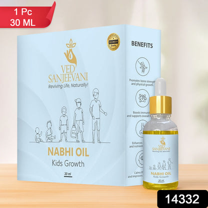 Ved Sanjeevani Nabhi Oil For Kids Growth (30ml  1 Pc) - Zidbik