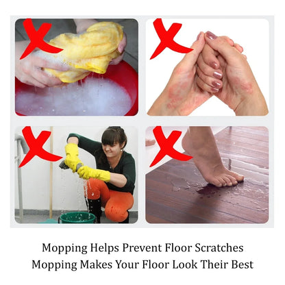 4028 Quick Spin Mop Plastic Spin Bucket Floor Cleaning Easy Wheels Big Bucket Floor Cleaning Mop With Bucket - Zidbik
