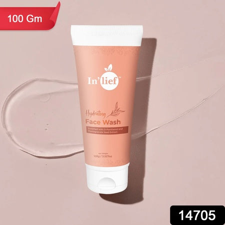 Inlief Deep Hydrating Face Wash - Refreshing Formula for Deep Cleanse (100 Gm) - Zidbik