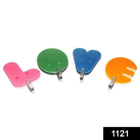 1121 Love Shape Self Adhesive Hooks - Zidbik