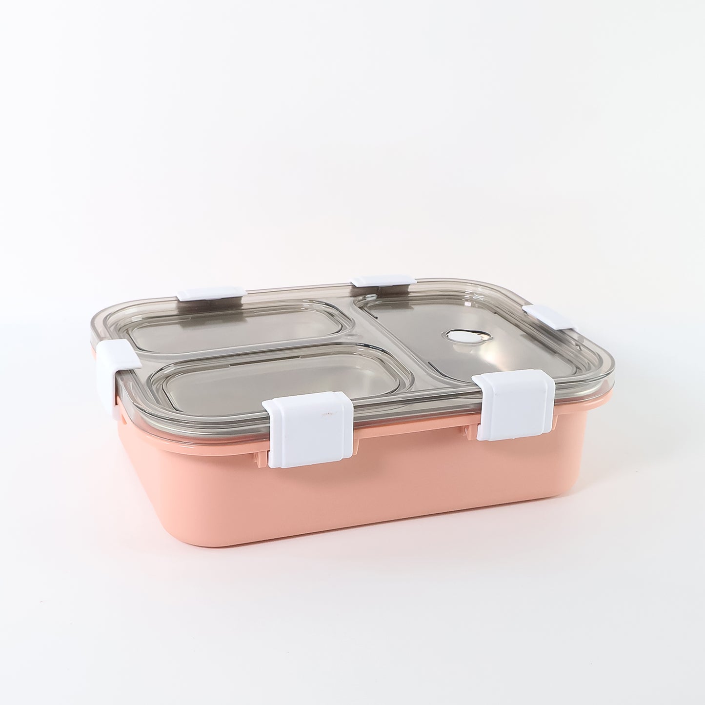 3-compartment Lunch Box - (1 Pc) - Zidbik