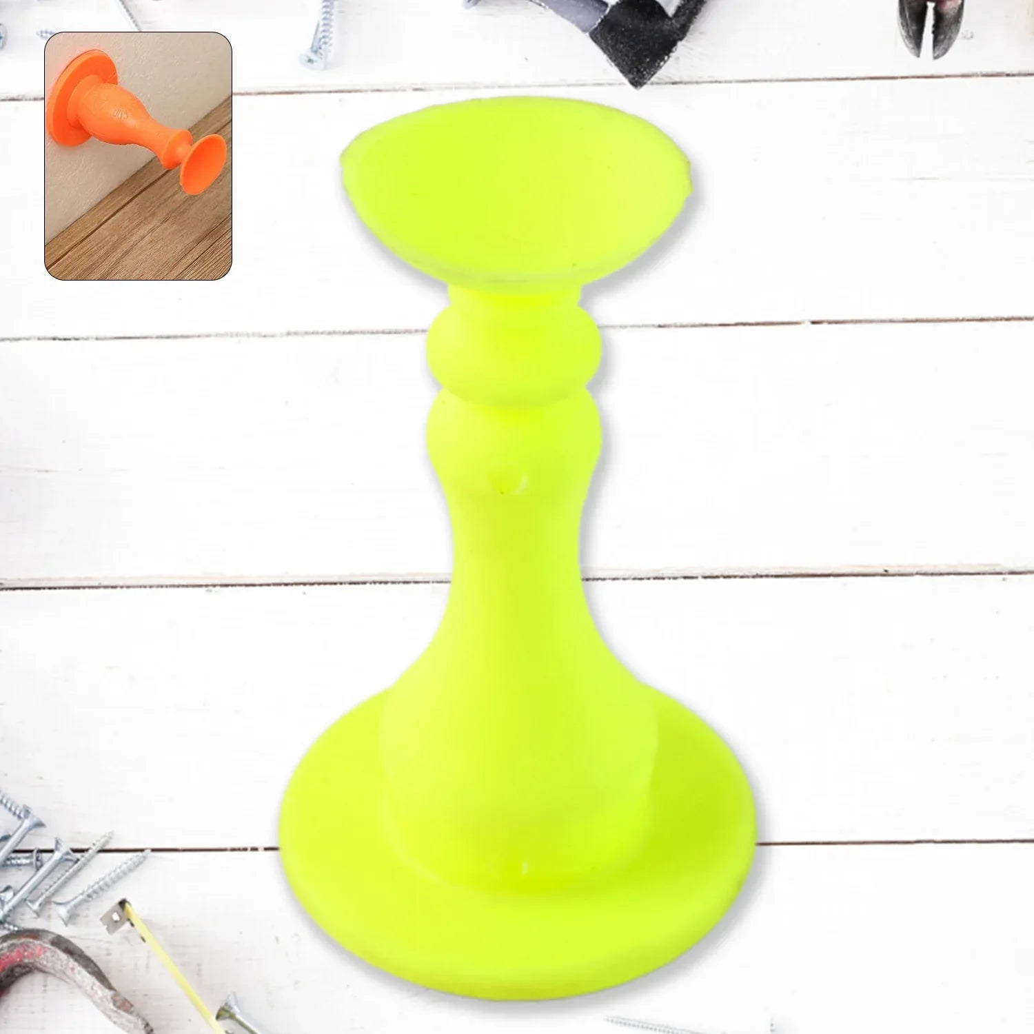 Neon Yellow Washing Machine Door Holder Washing Machine Door Stopper (1 Pc) - Zidbik