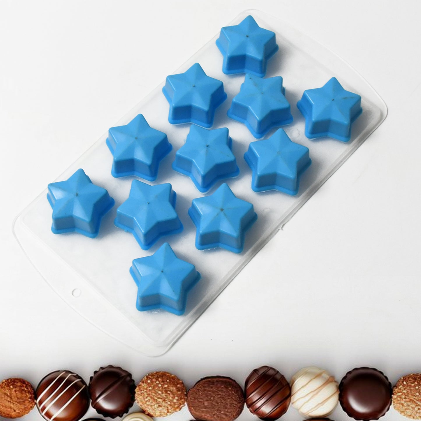 Silicone Mold Ice Cube Tray Creative Sweet Multi Type Ice Tray Buckets Ice Cube Trays Multi Fruit Shape Ice Tray (1 Pc) - Zidbik