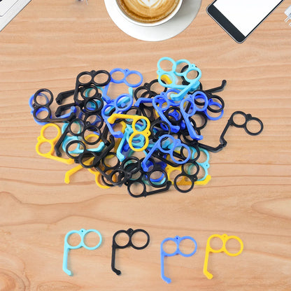 Plastic Hand Mobile Stand (Mix Color 50 Pc) - Zidbik