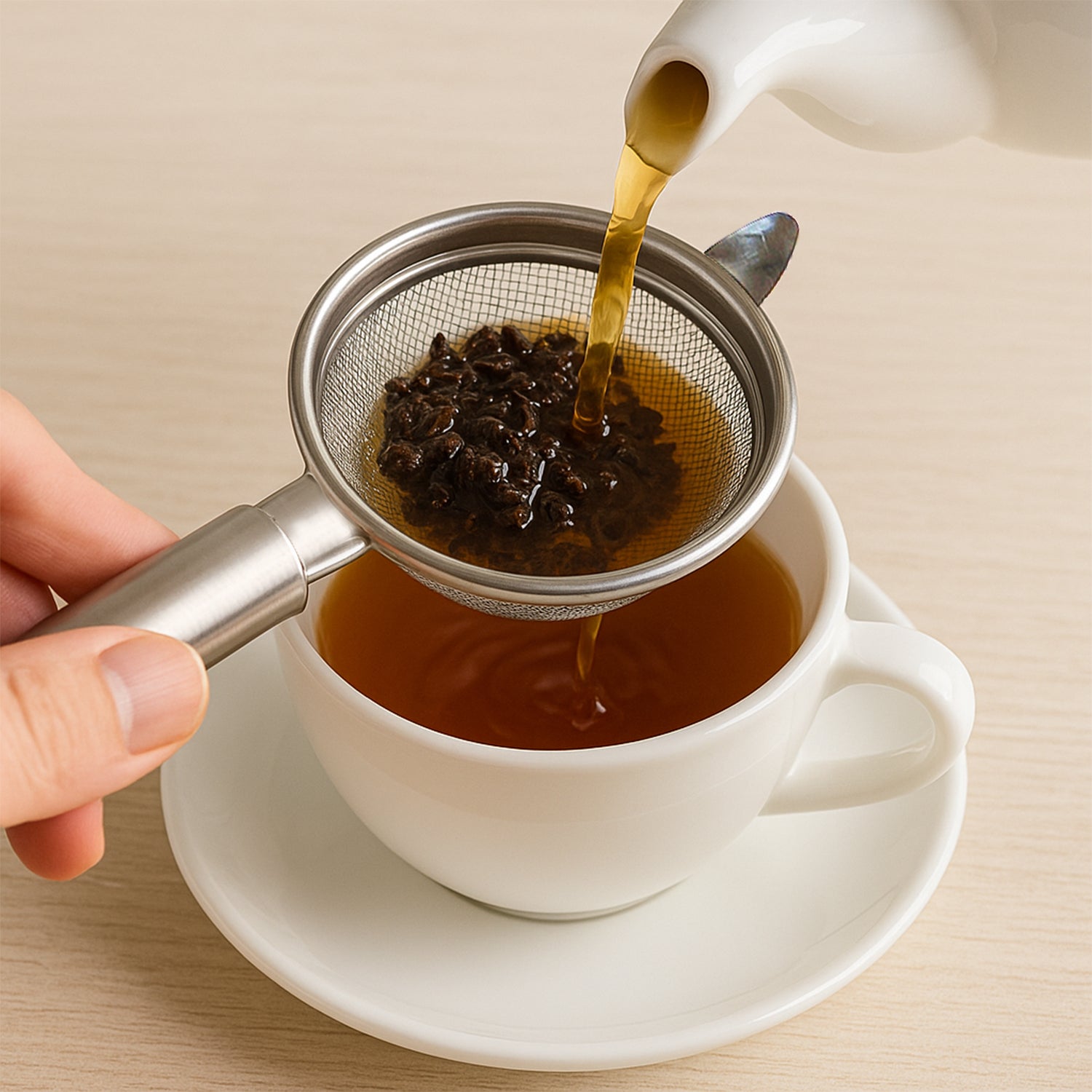 Supermom Medium Euro Mesh Strainer (1 Pc) - Zidbik