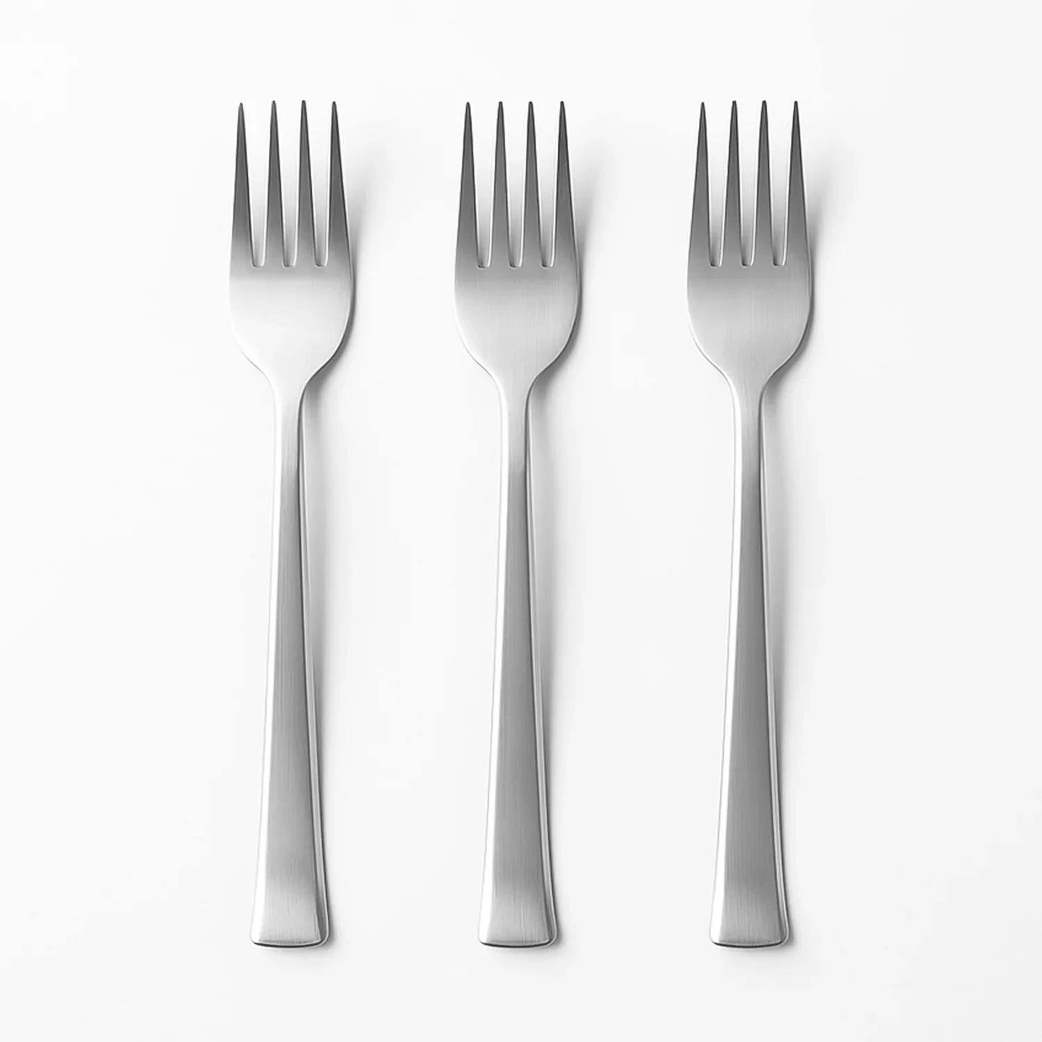 Premium Stainless Steel Dinner Fork - (3 Pc Set) - Zidbik