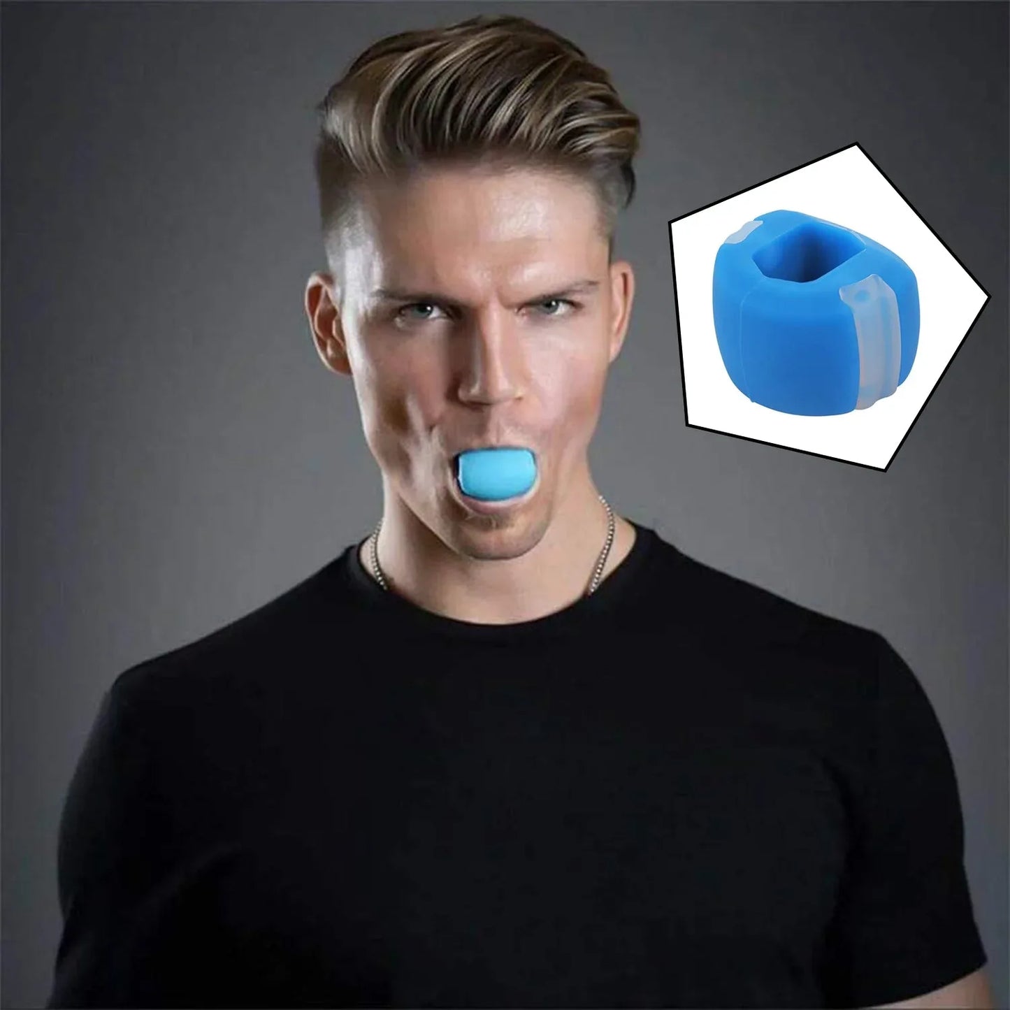 6101c Cn Mix Jaw Exerciser Used To Gain Sharp And Chiselled Jawline Easily And Fast. - Zidbik
