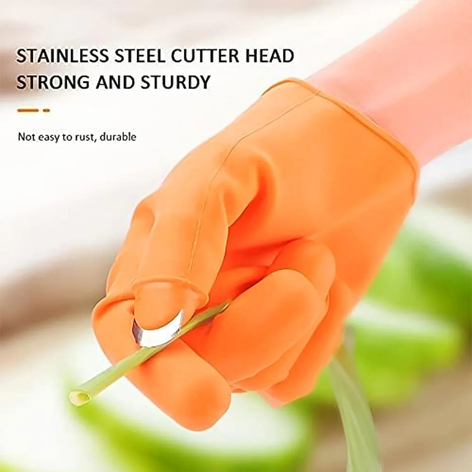 Gloves Silicone Thumb Knife Finger Protector - Zidbik