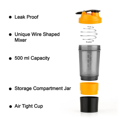 4857 Gym Shaker Bottle Shakers For Protein Shake - Zidbik