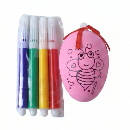 Creative Diy Paint Egg And Color Pens (1  Set)
