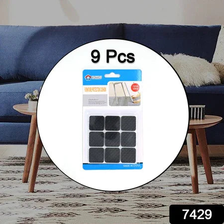 Furniture Protection Pad Furniture Anti Slip Floor Protection (9 Pcs Set) - Zidbik