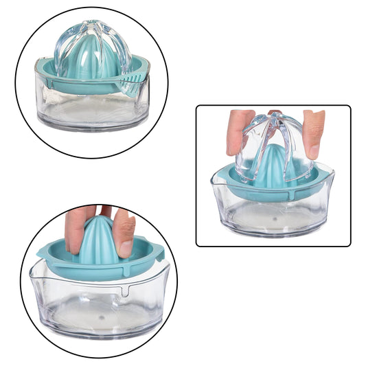10055 Manual Drink Orange Lemon Citrus Lime Fruit Juice Juicer Squeezer Bpa Free Press  Pourer With Lid Plastic Manual(1 Pc) - Zidbik