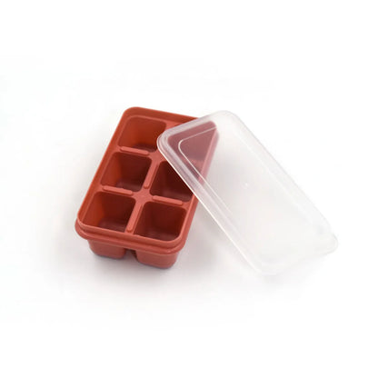 4750 6 Cavity Silicone Ice Tray Used In All Kinds Of Places Like Household Kitchens For Making Ice From Water And Various Things And All. - Zidbik