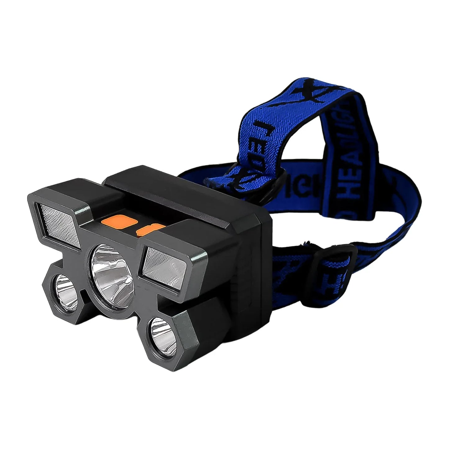 5 Led Headlamp Usb Rechargeable Head Light (1 Pc) - Zidbik