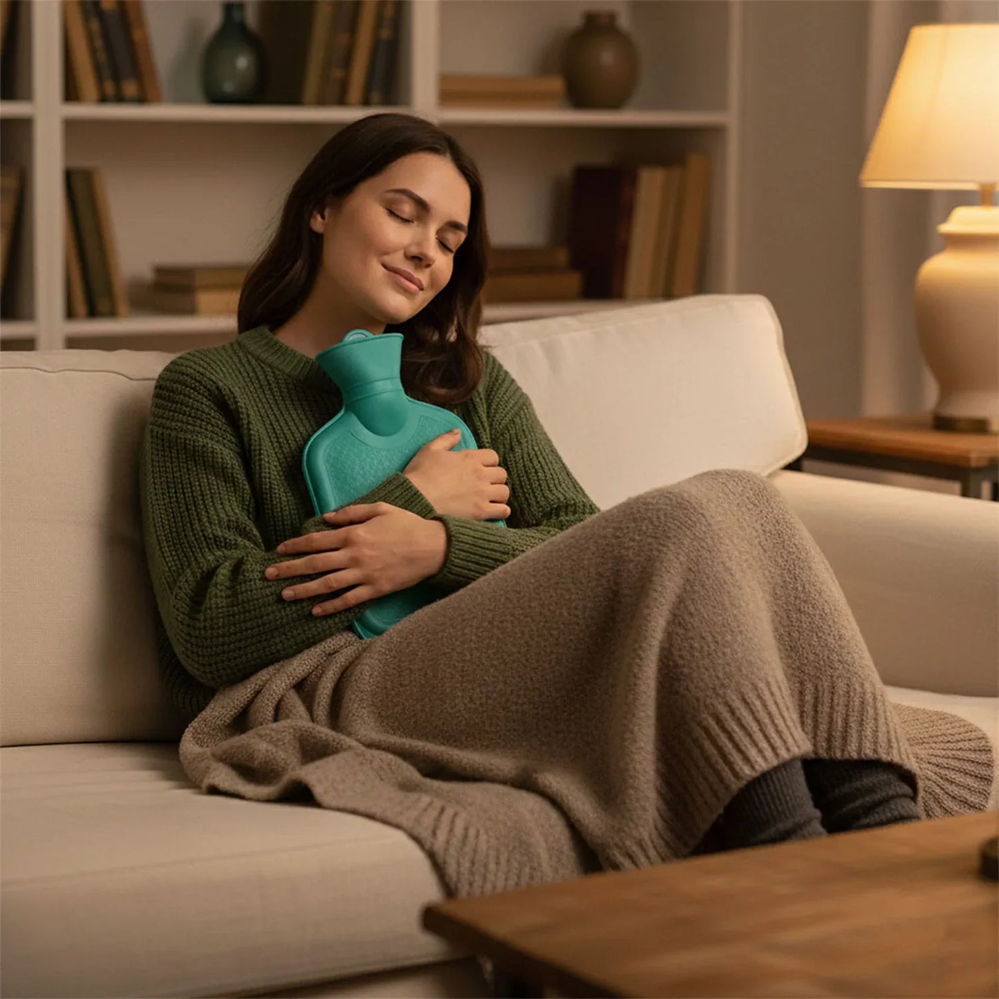 Reusable Hot Water Bottle (26 15.5 Cm 1 Pc) - Zidbik