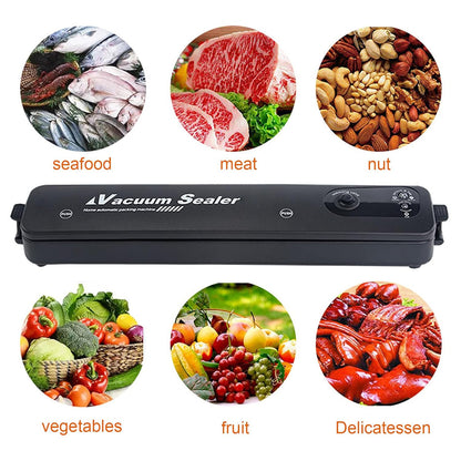Vacuum Sealer Machine With 10 Pcs Bag (1 Set) - Zidbik