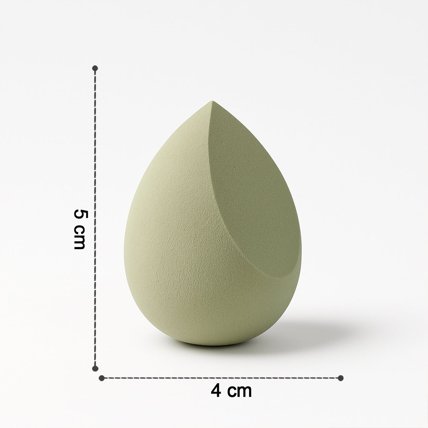 Makeup Sponge For Blending Liquid Foundations Powders And Creams (Multicolor  1 Pc) - Zidbik