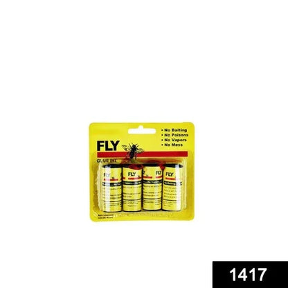 1474 Fly Mosquito Insects Catcher Adhesive Sticky Glue Strips - Zidbik