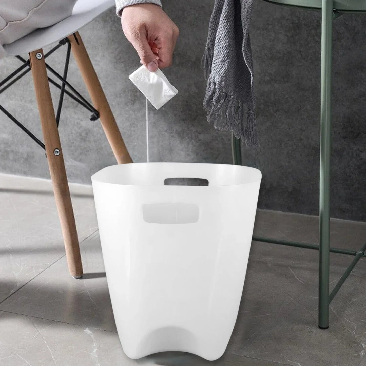 Multipurpose Modern Dustbin For Office And Home (26x23 Cm) - Zidbik