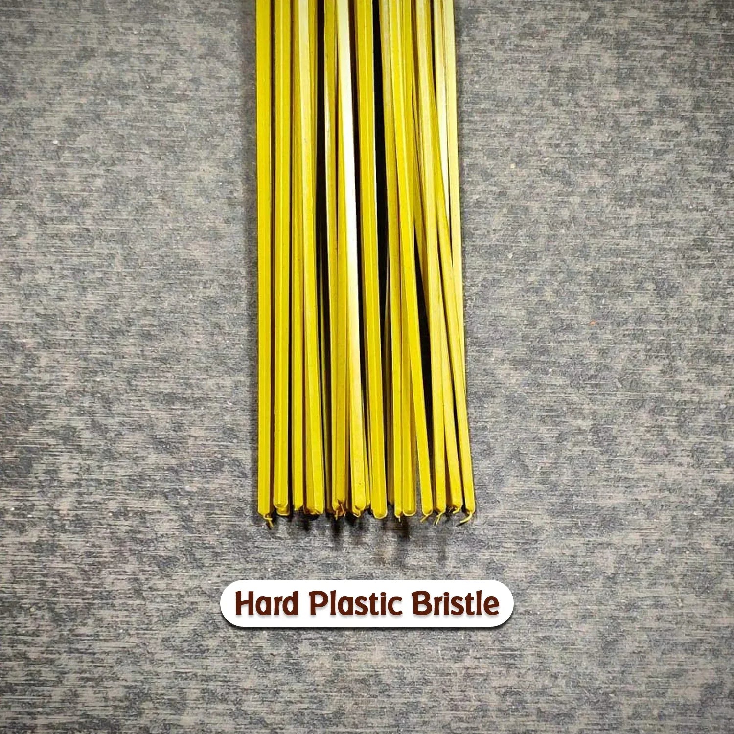 4024 Plastic Hard Bristle Broom For Bathroom Floor Cleaning And Scrubbing Wet And Dry Floor Cleaning - Zidbik