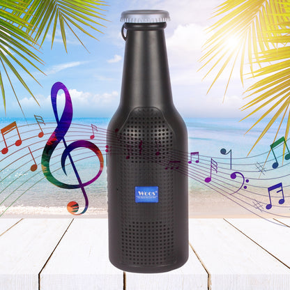 1289 Bottle Shape Bluetooth Speaker And Weatherproof Enhanced Wireless Usb Rechargeable Calling  Fm  Aux  Usb  Sd Card Support Portable Bluetooth Speaker With Rich Deep Bass - Zidbik