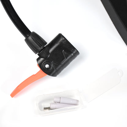 0533 Portable Mini Bike Pumpcycle Pump Foot Activated With Gauge Floor Bicycle Pump  Cycle Pump - Zidbik