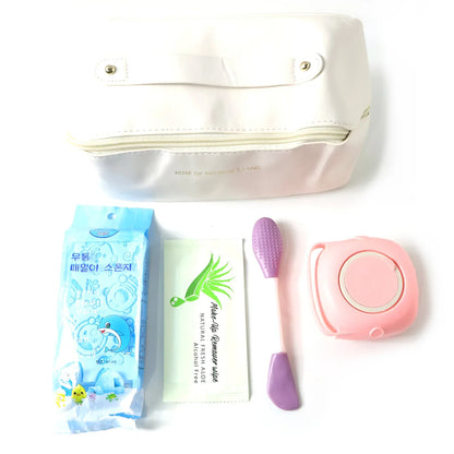 Premium Women Travel Hygiene Essentials Combo (1 Set ) - Zidbik