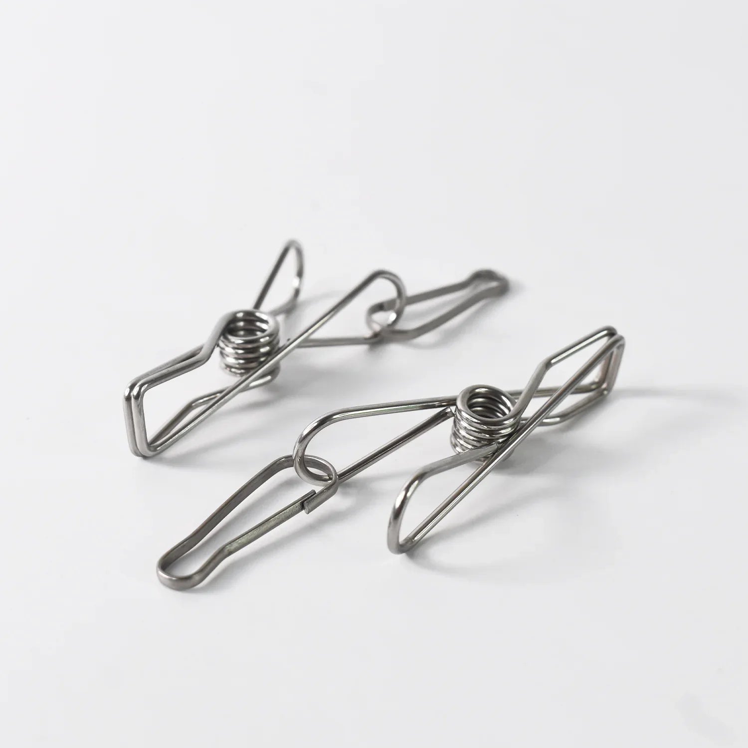 Stainless Steel Clothes Pegs With One Rope - Zidbik