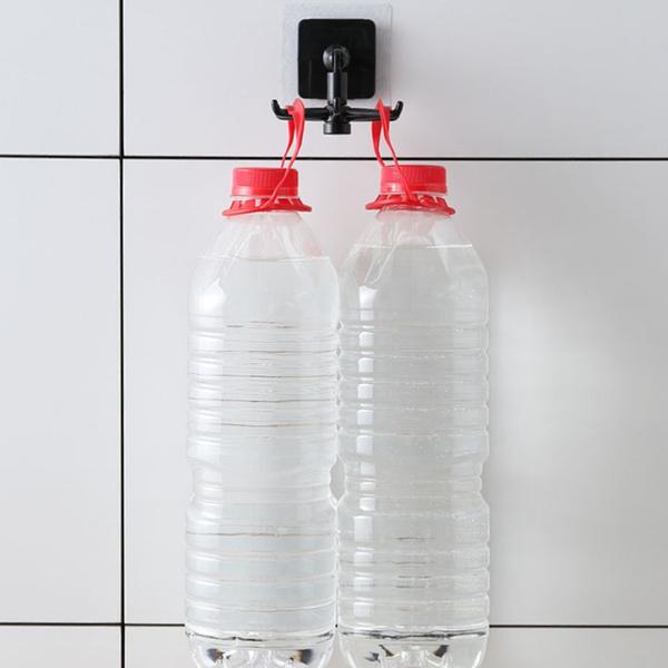 4650 360 Rotatable  Hooks For Hanging (Pack Of 2) (Brown Box) - Zidbik