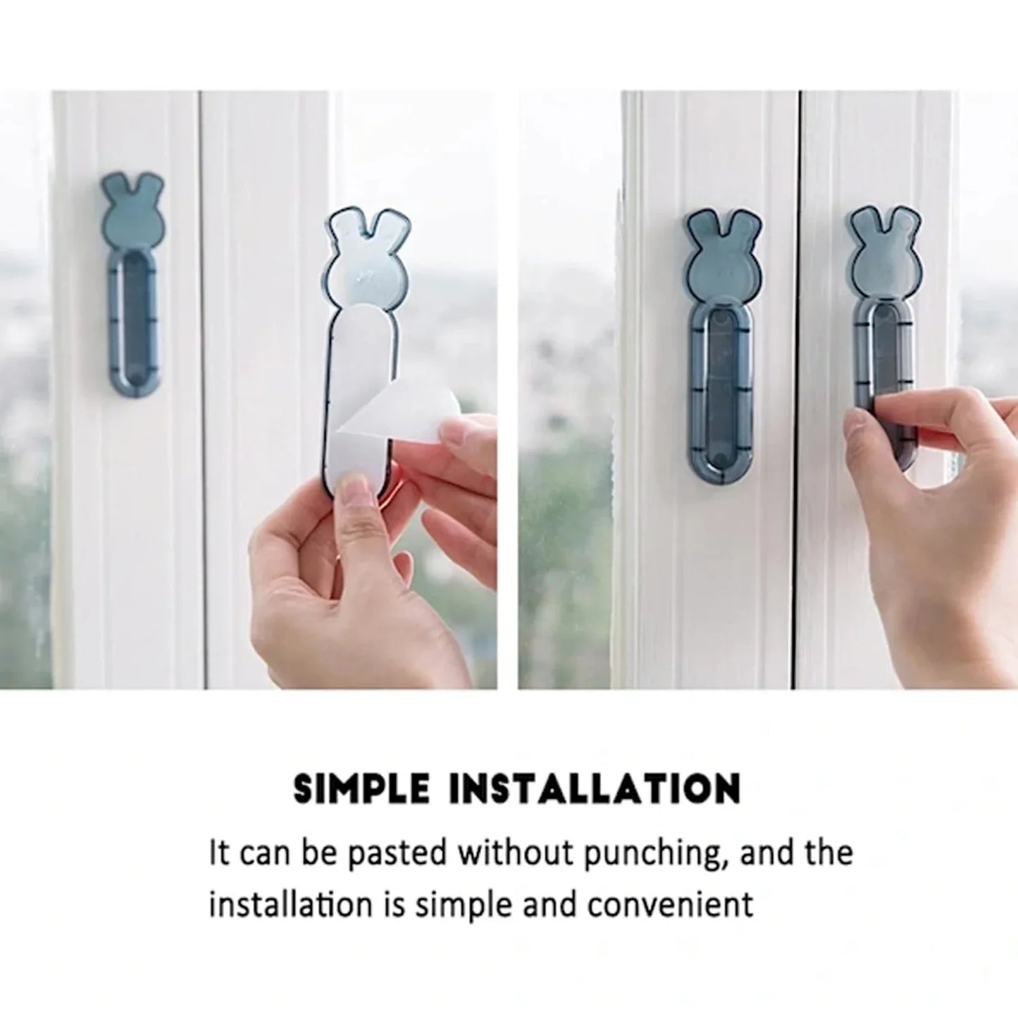 Self Stick Push Pull Helper (2 Pc) - Zidbik