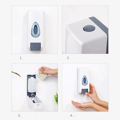 Wall Mounted Liquid Soap Dispenser (1 Pc) - Zidbik