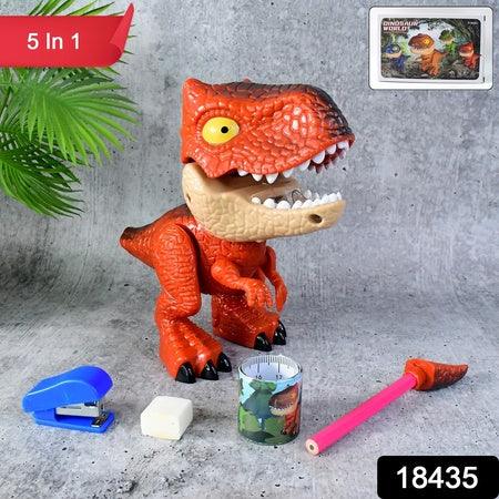 Dinosaur Shaped Stationery Gift Set For Kids Set - Zidbik