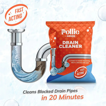 Pollic Kadam Powerful Drain Cleaner Sachet (50 Gm) - Zidbik