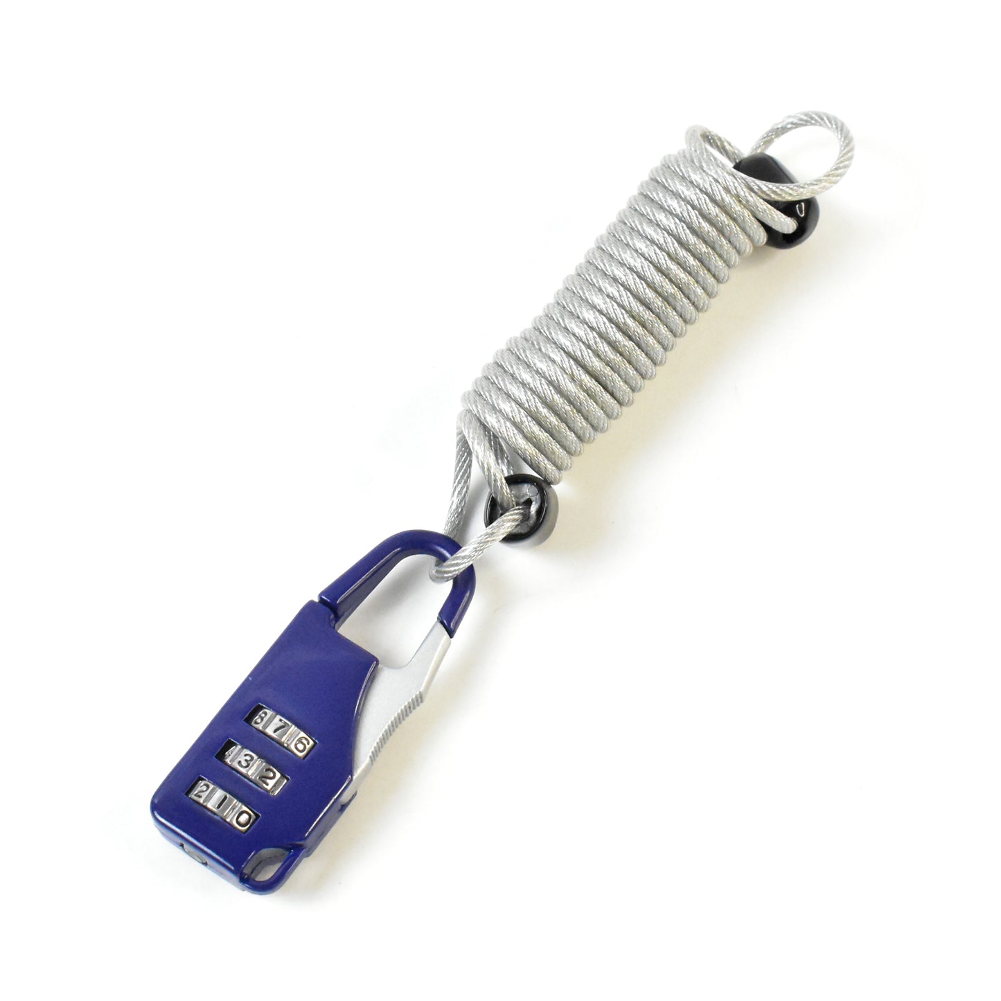 Anti-theft Dial Lock Padlock 3-digit Built-in Wire (1 Pc) - Zidbik