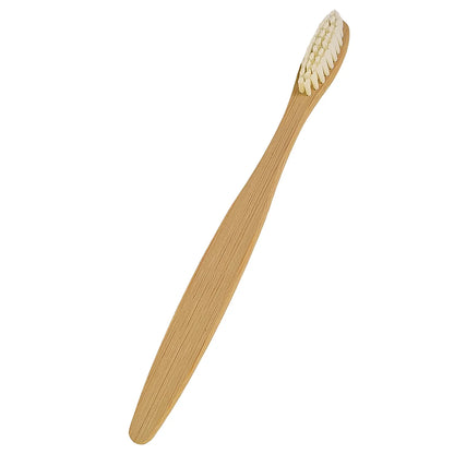 Wooden Bamboo Brush Toothbrush Ultra Soft Bristles (1 Pc) - Zidbik