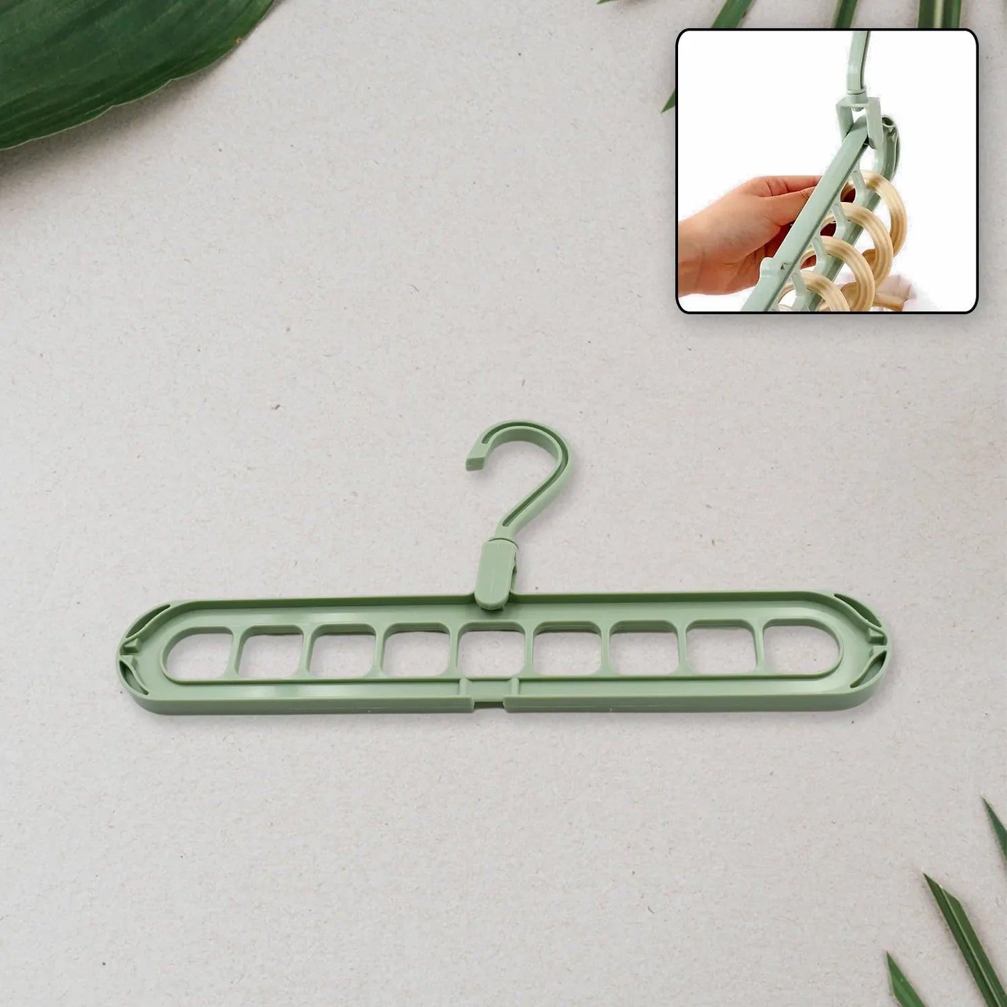 0238a Hole Plastic Hanger Hanging Hook Indoor Wardrobe Clothes Organization Storage Balcony Windowsill Suit Racks - Zidbik