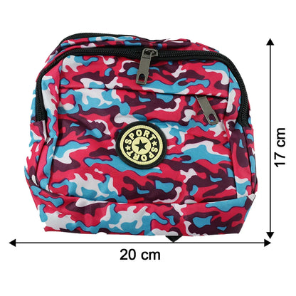 Stylish Multi-purpose Waist Bag Cross-body Sling Pouch (1 Pc) - Zidbik