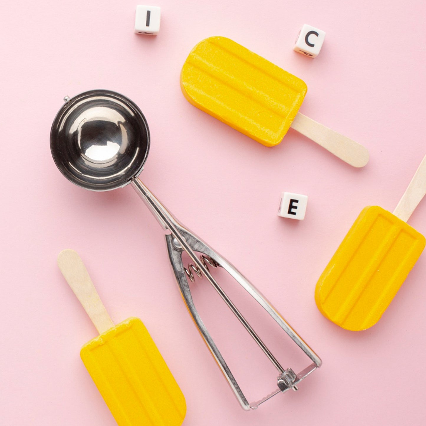 Premium Stainless Steel Ice Cream Scoop With Trigger Release Approx 70 Ml Capacity - Zidbik