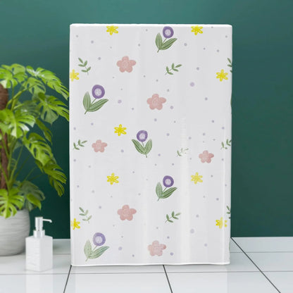 Printed Protective Washing Machine Cover For Top Load (55 58 87 Cm) - Zidbik