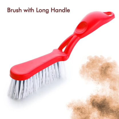 2314 Dustpan Set With Brush Dust Collector Pan With Long Handle Supadi Multipurpose Dust Collector Cleaning Utensil Flat Scoop Handheld Sweeping Up And Carrying Container - Zidbik