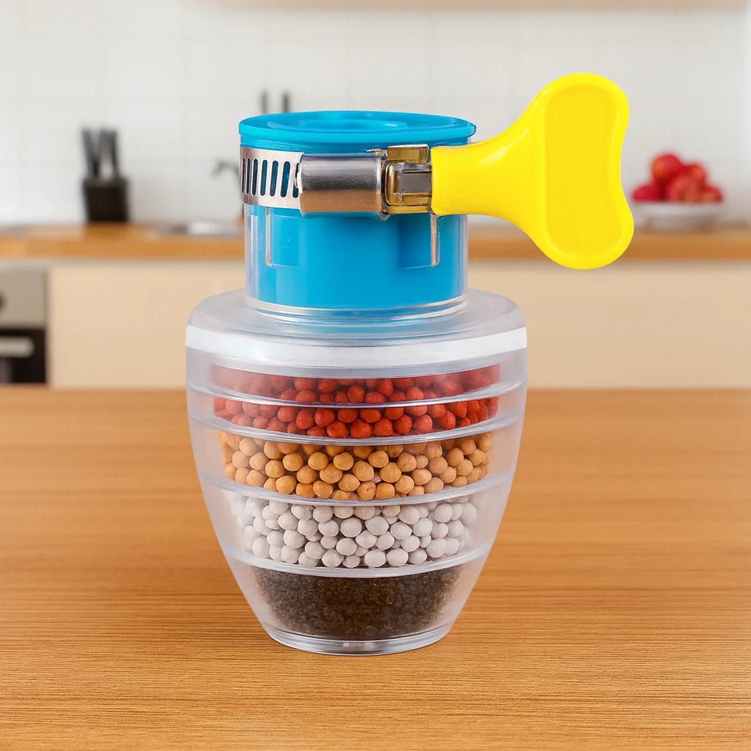 9092 Water Faucet Clean Purifier Filter Cartridge Water Tap Upgrade Universal Interface Faucet Filter (Six Layer Purifier) - Zidbik