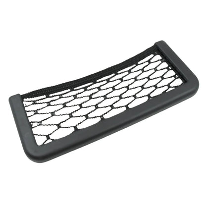 Car Storage Organize Car String Bag Car Seat Side Storage Net Bag Mesh Pocket Organizer Stick-on For Purse Bag Phone - Zidbik