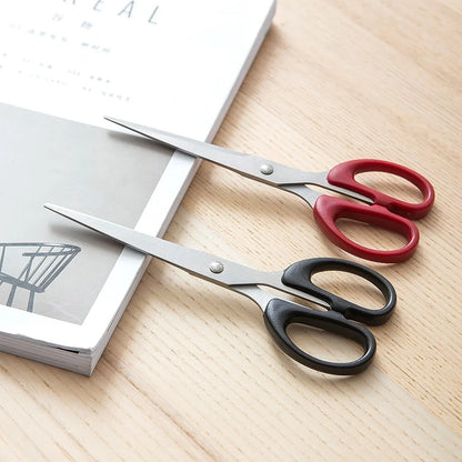 1800 Stainless Steel Scissors With Plastic Handle Grip 160mm (1pc Only) - Zidbik