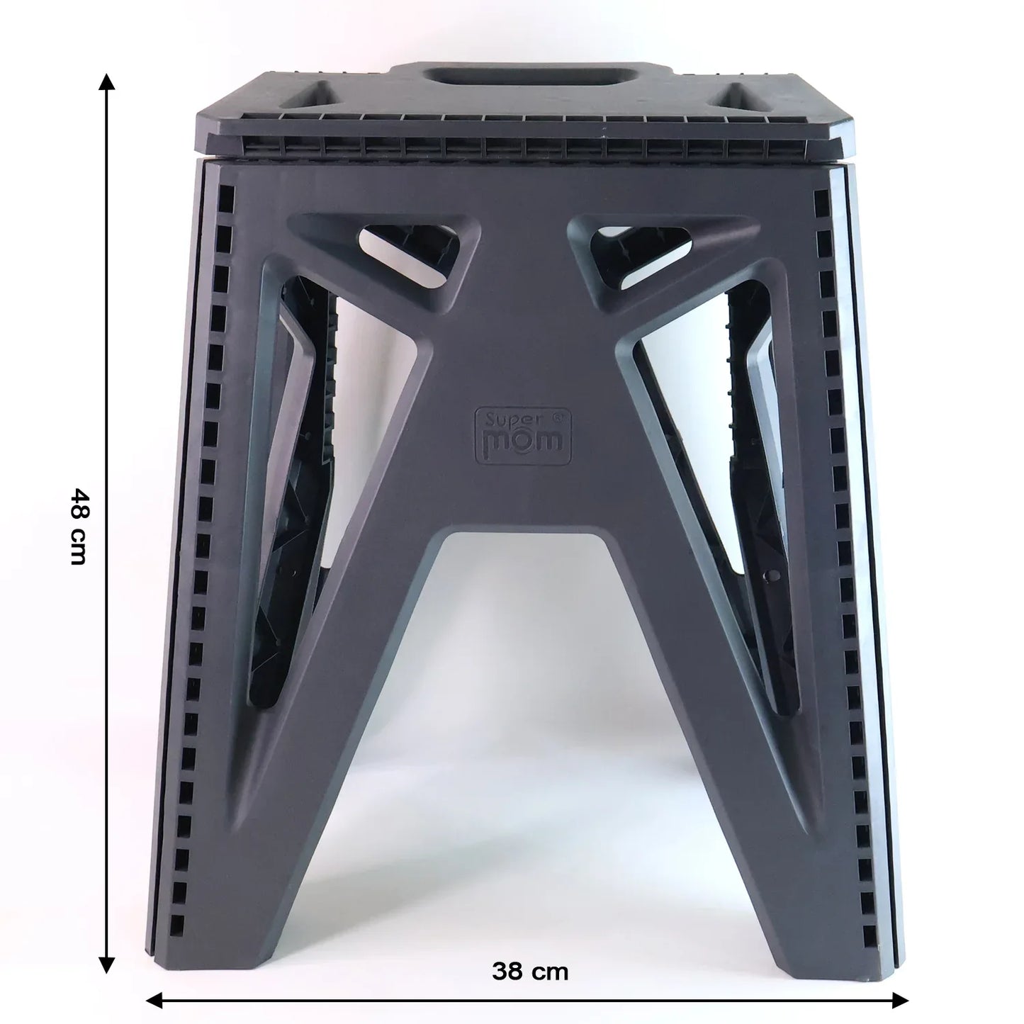 Supermom Comfort Multi-purpose Folding Stool (18 Inch) - Zidbik