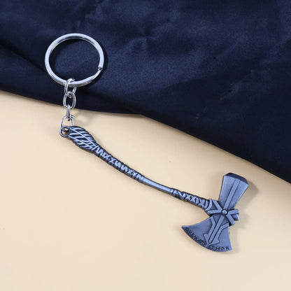 Premium Metal Axe Keychain (1 Pc) - Zidbik